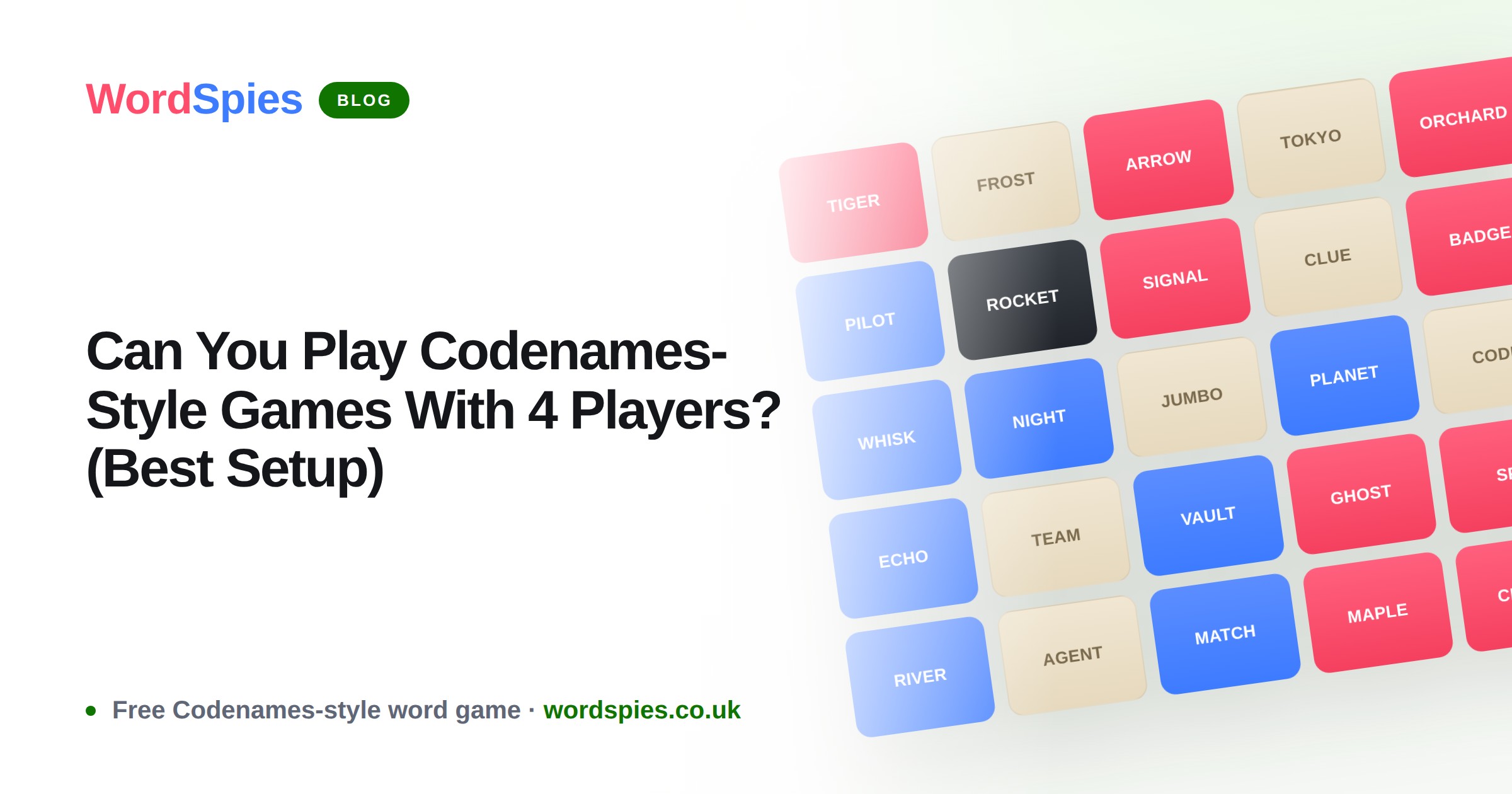 Can You Play Codenames-Style Games With 4 Players? (Best Setup)