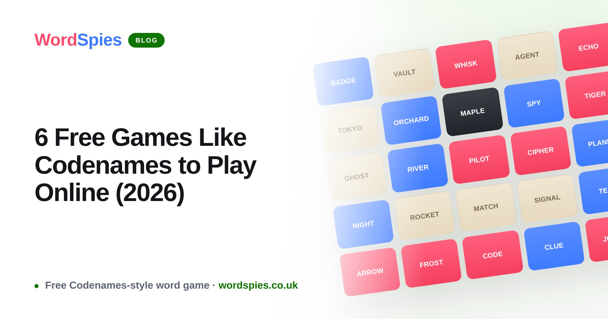 6 Free Games Like Codenames to Play Online (2026)