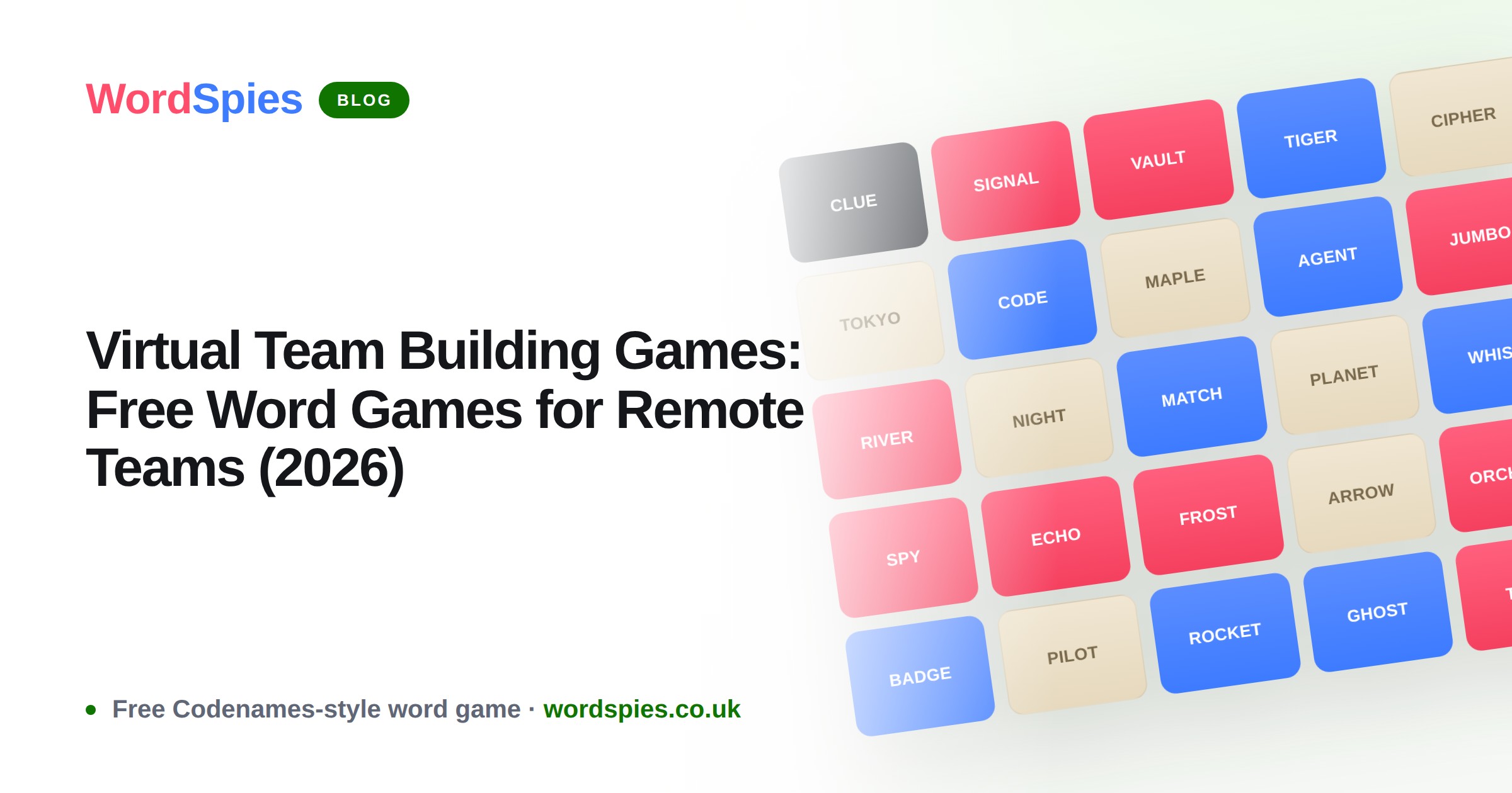 Virtual Team Building Games: Free Word Games for Remote Teams (2026)